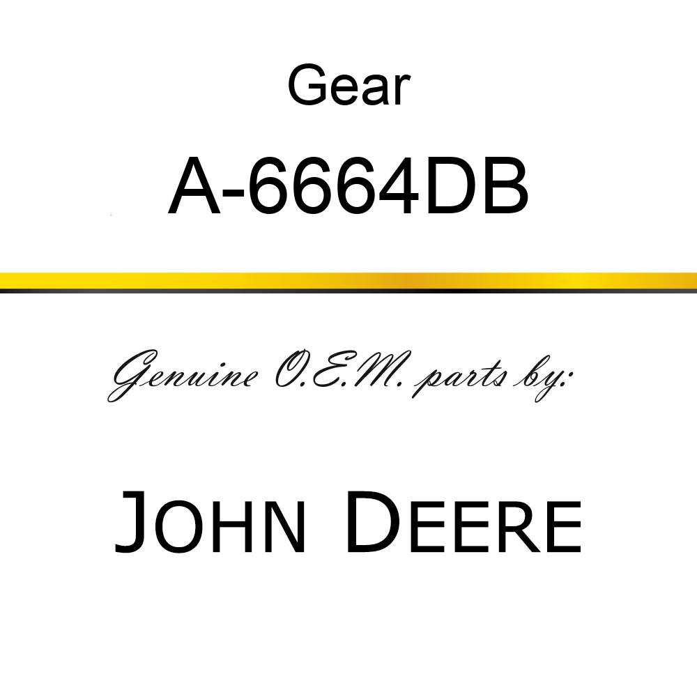 Gear - TIMING GEAR, CAMSHAFT A-6664DB