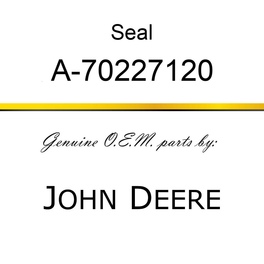 Seal - SEAL, CRANKSHAFT-REAR A-70227120