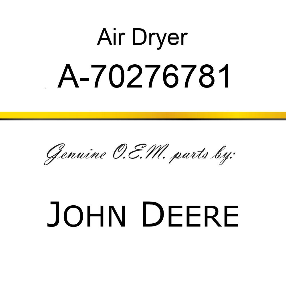 Air Dryer - DRIER, ALLIS CHALMERS A-70276781