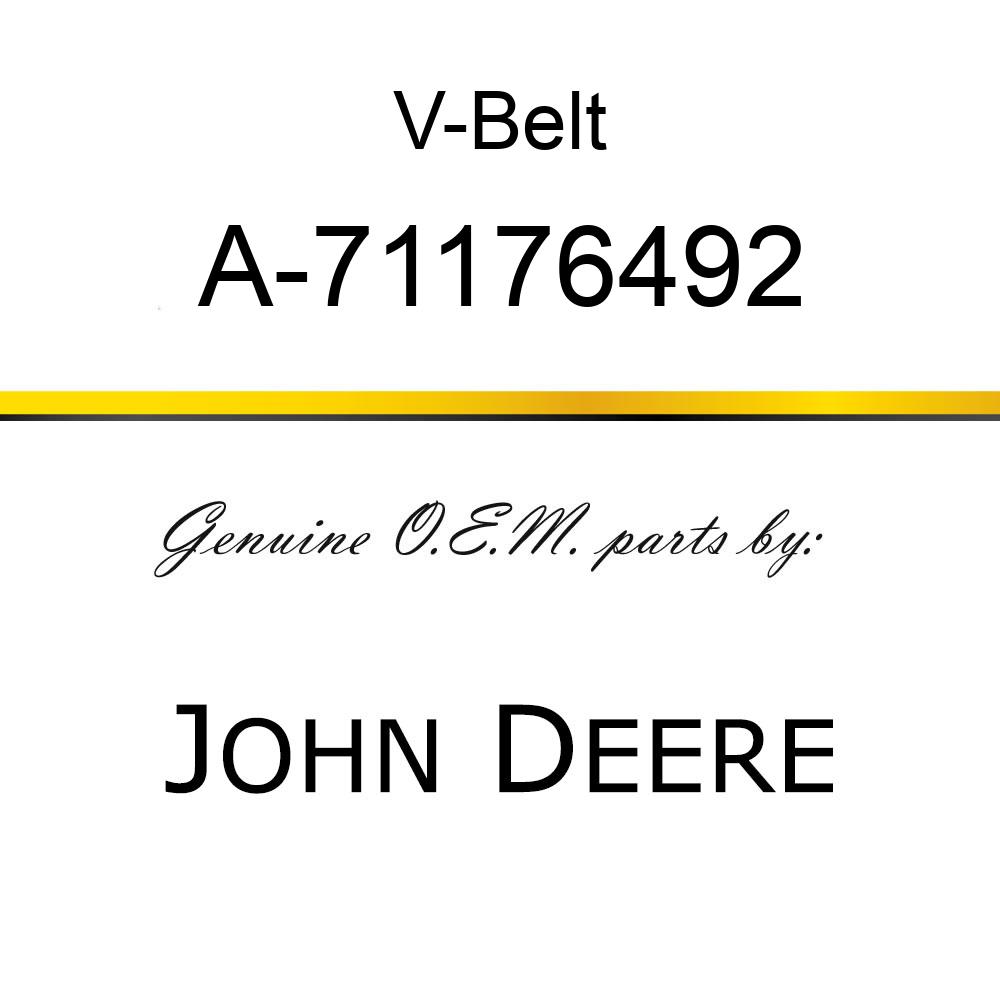 V-Belt - BELT, SEPARATOR FAN A-71176492