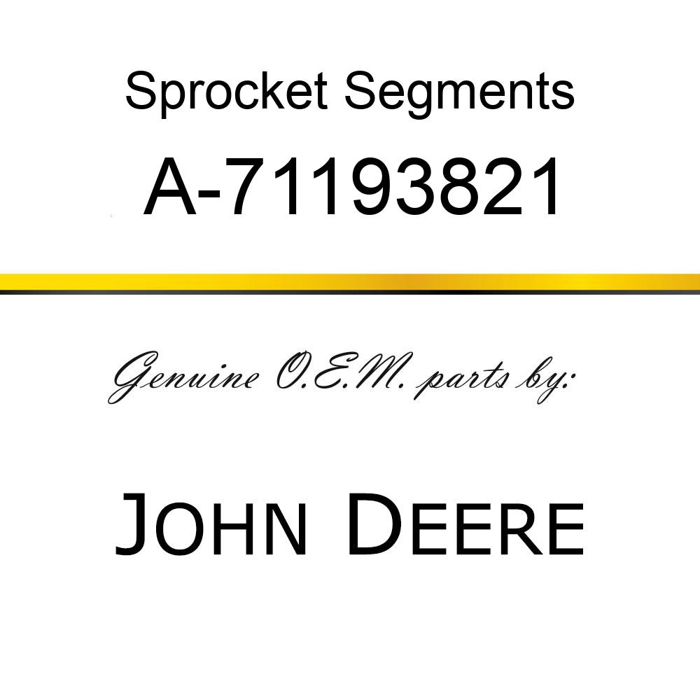 Sprocket Segments A-71193821