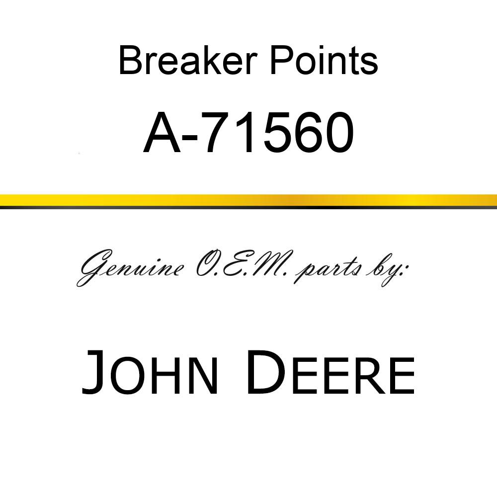 Breaker Points - POINT SET A-71560