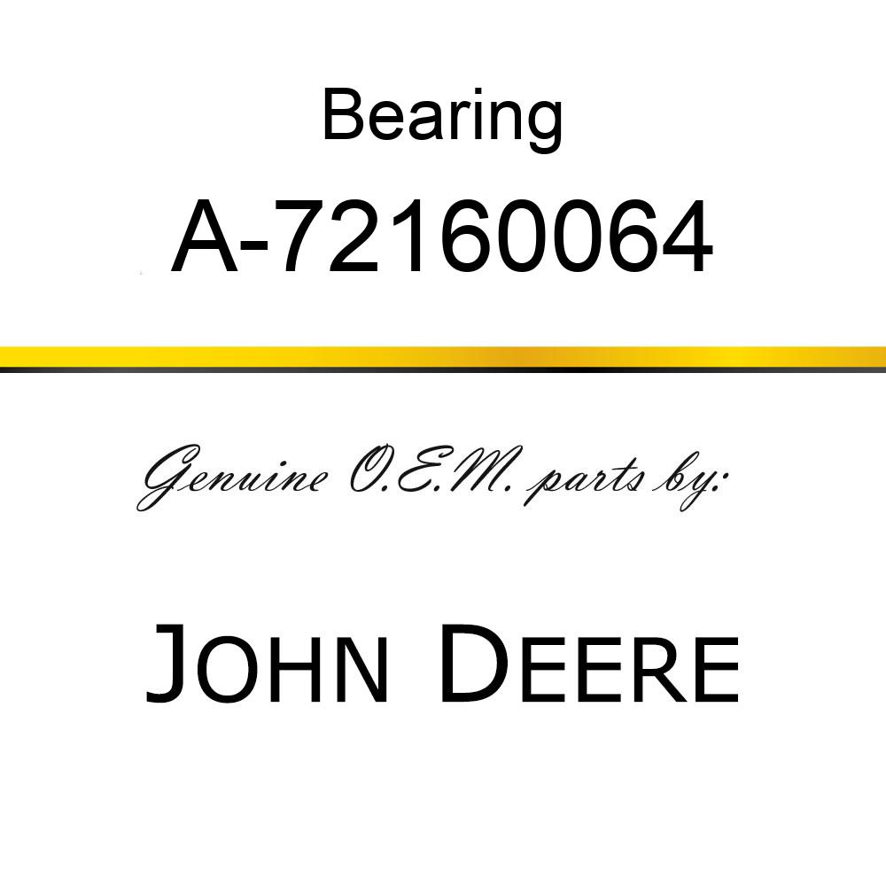 Bearing - BEARING CARRIER, CLUTCH A-72160064