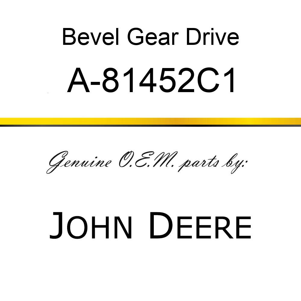 Bevel Gear Drive - DIFFERENTIAL GEAR A-81452C1