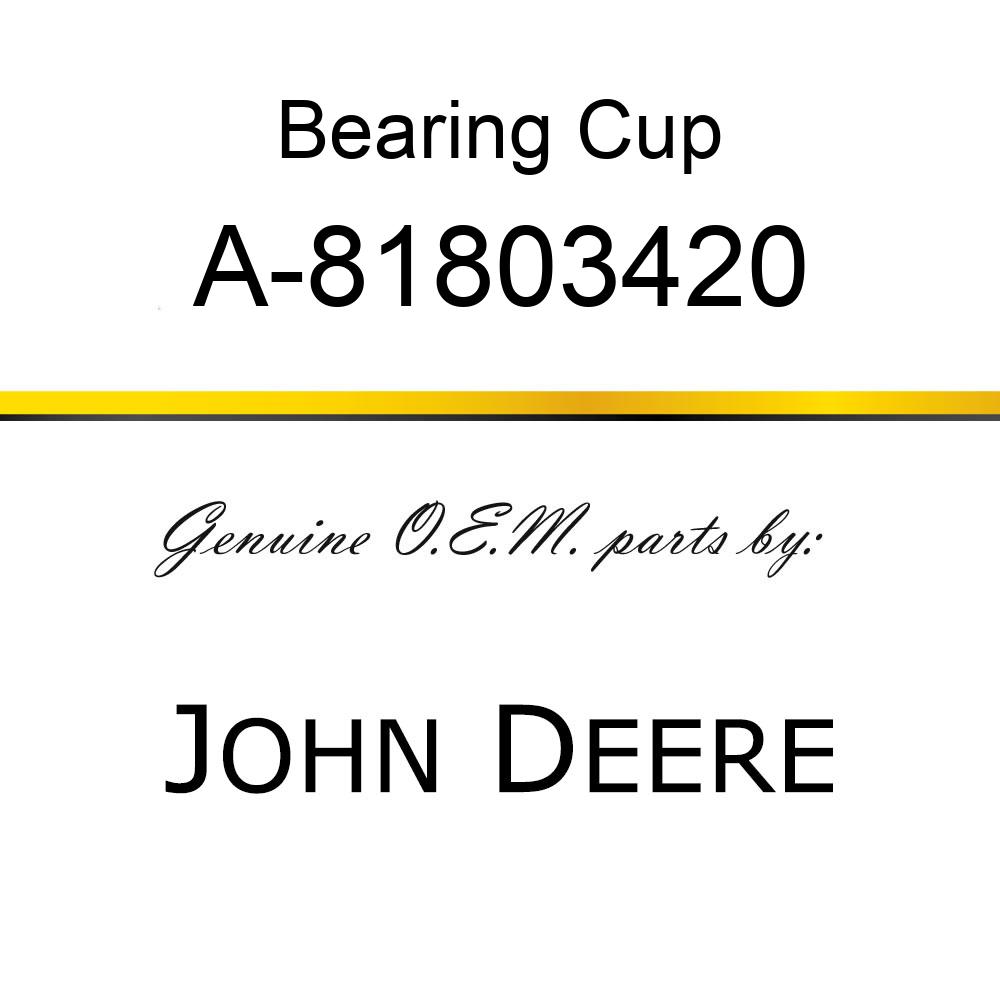 Bearing Cup - DIFFERENTIAL BRG A-81803420
