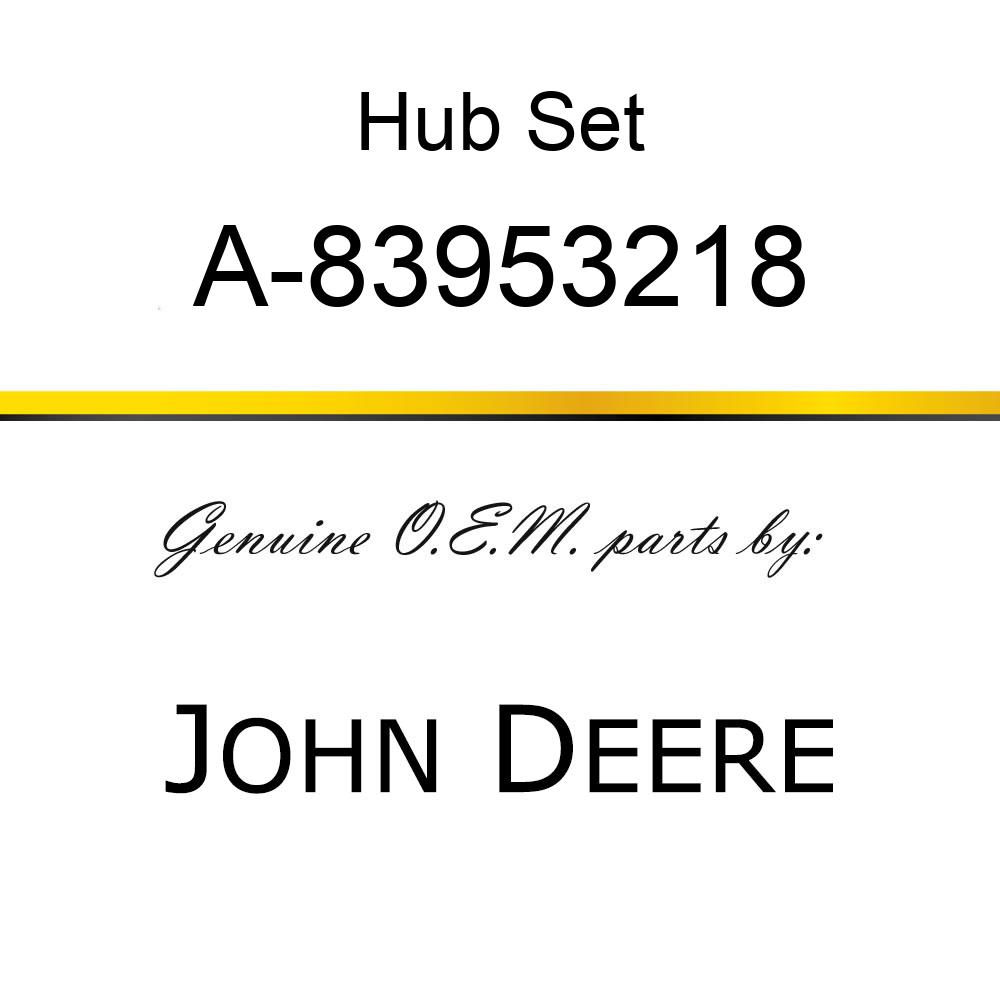 Hub Set - HUB CARRIER LH A-83953218