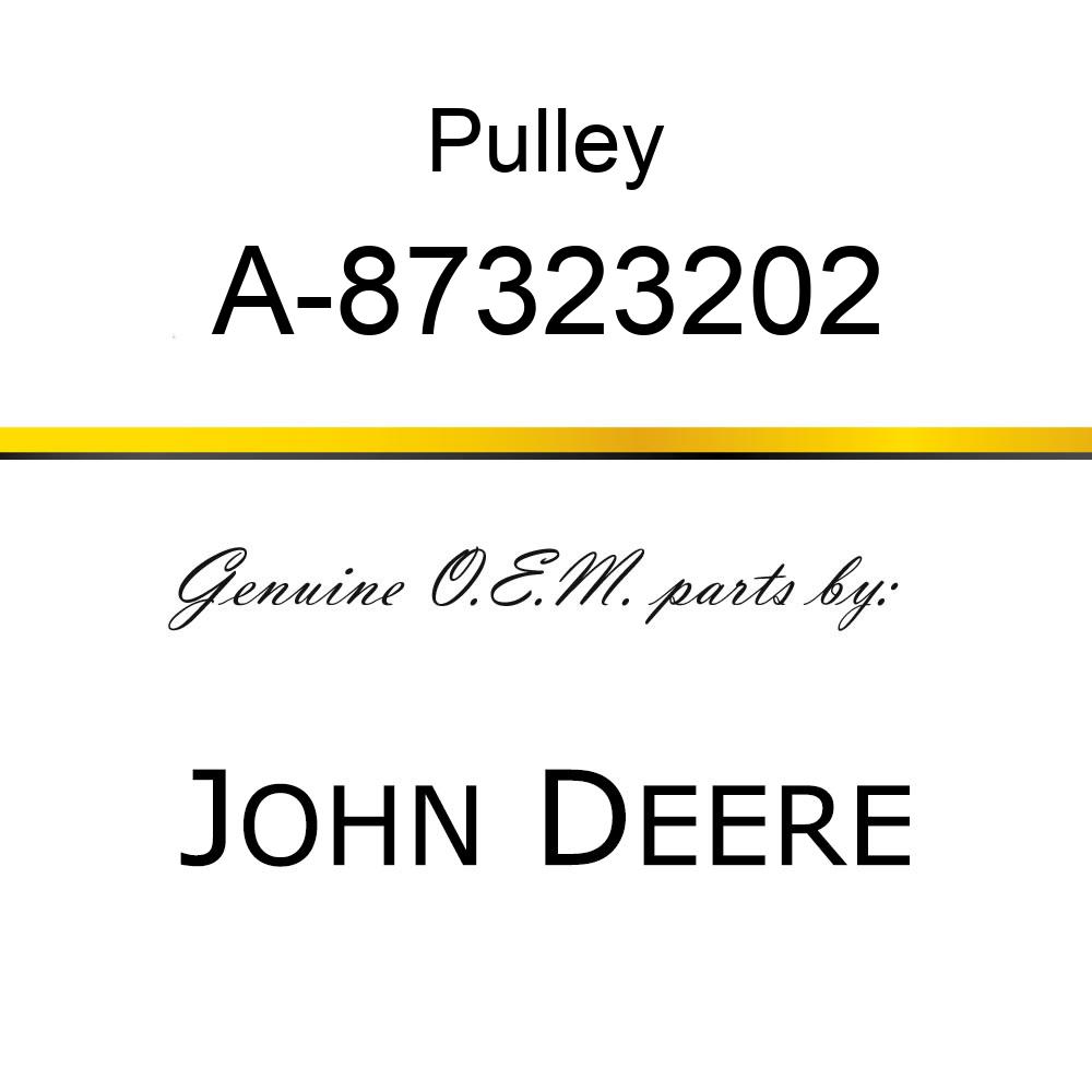 Pulley - PULLEY, SEPARATOR IDLER A-87323202