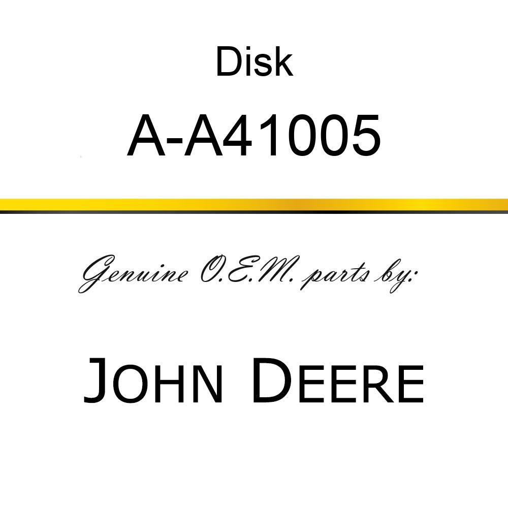 Disk - TRANS. SEPARATOR DISC A-A41005