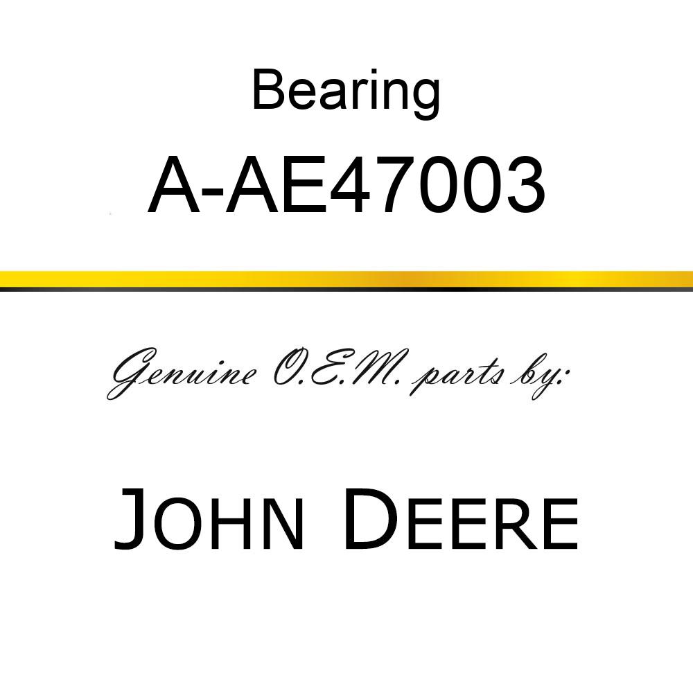 Bearing - CARRIER, BEARING A-AE47003