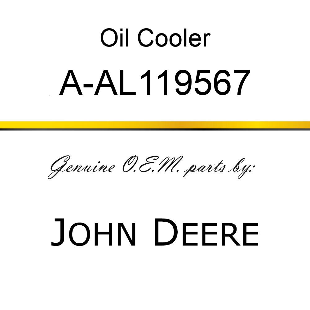 Oil Cooler - OIL CLR/CONDEN A-AL119567