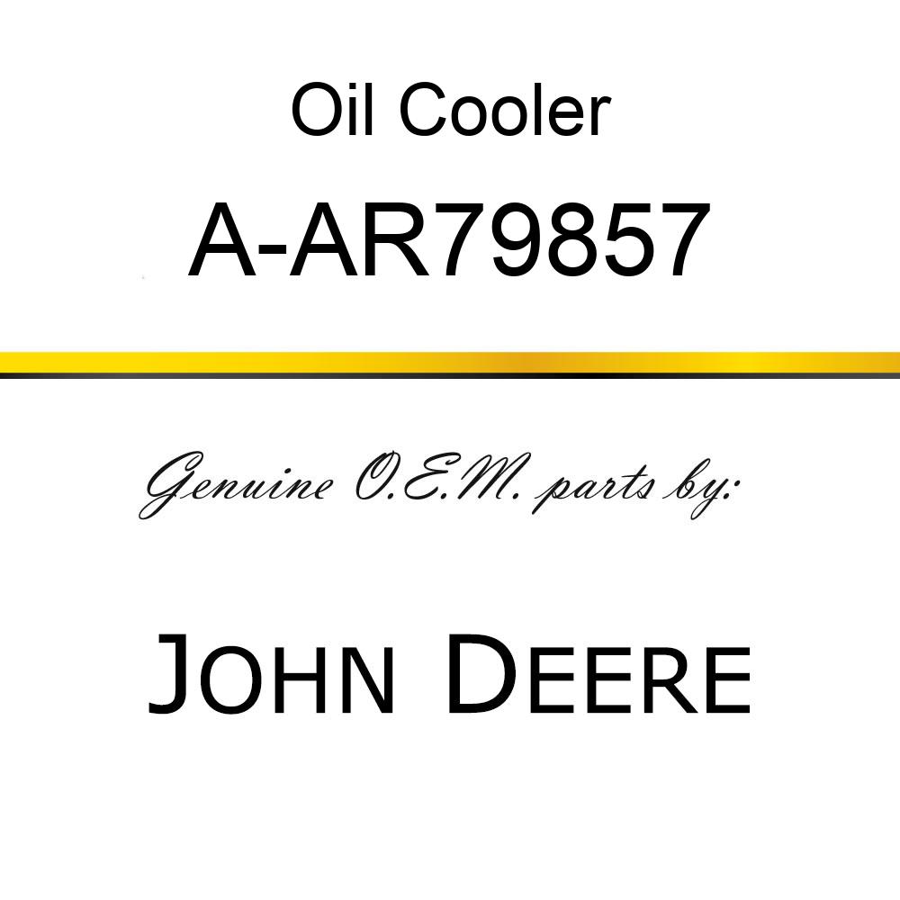 Oil Cooler - OIL COOLER / CONDENSER A-AR79857