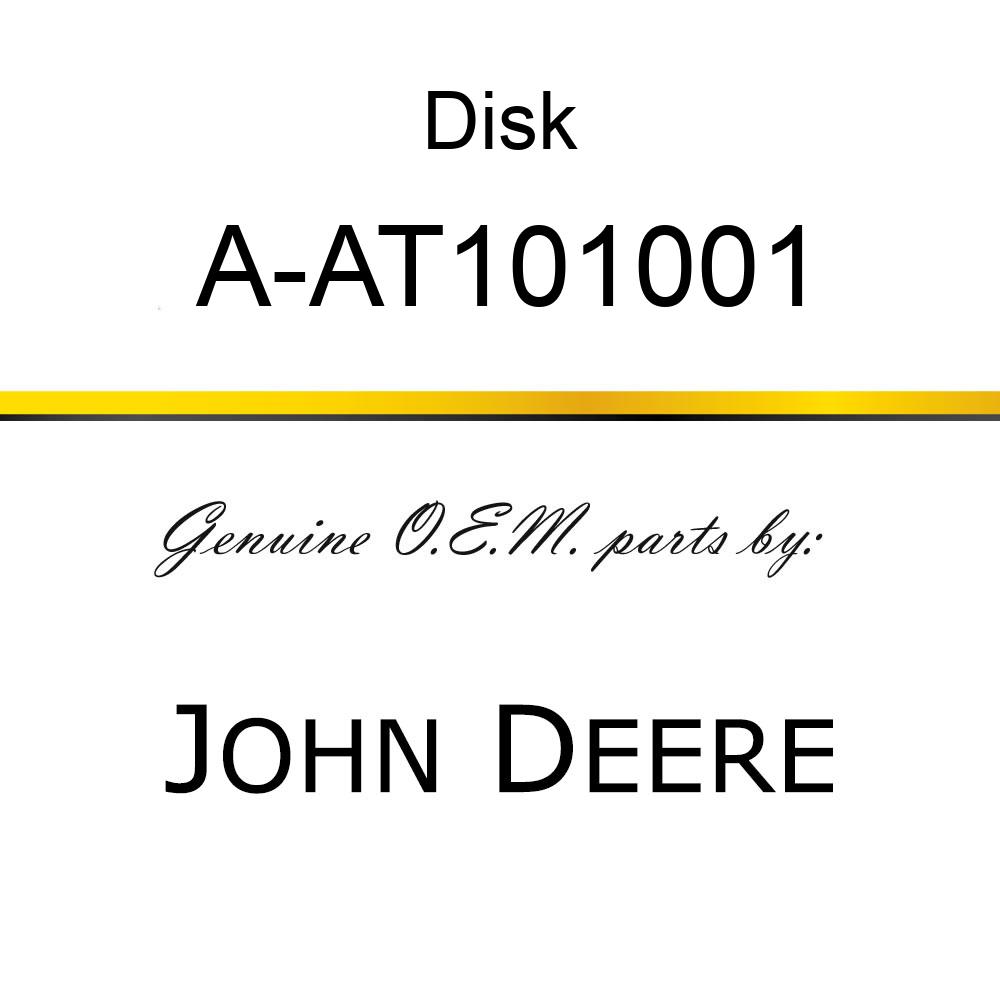 Disk - DISC, FRICTION A-AT101001