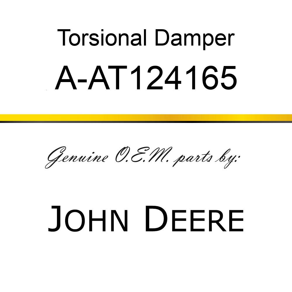 Torsional Damper - DAMPER, DRIVE A-AT124165
