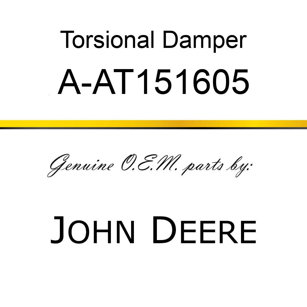 Torsional Damper - DAMPER, TORSIONAL A-AT151605
