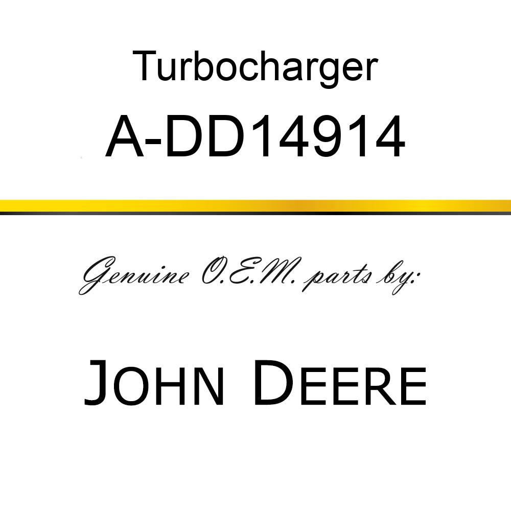 Turbocharger - TURBOCHARGER A-DD14914