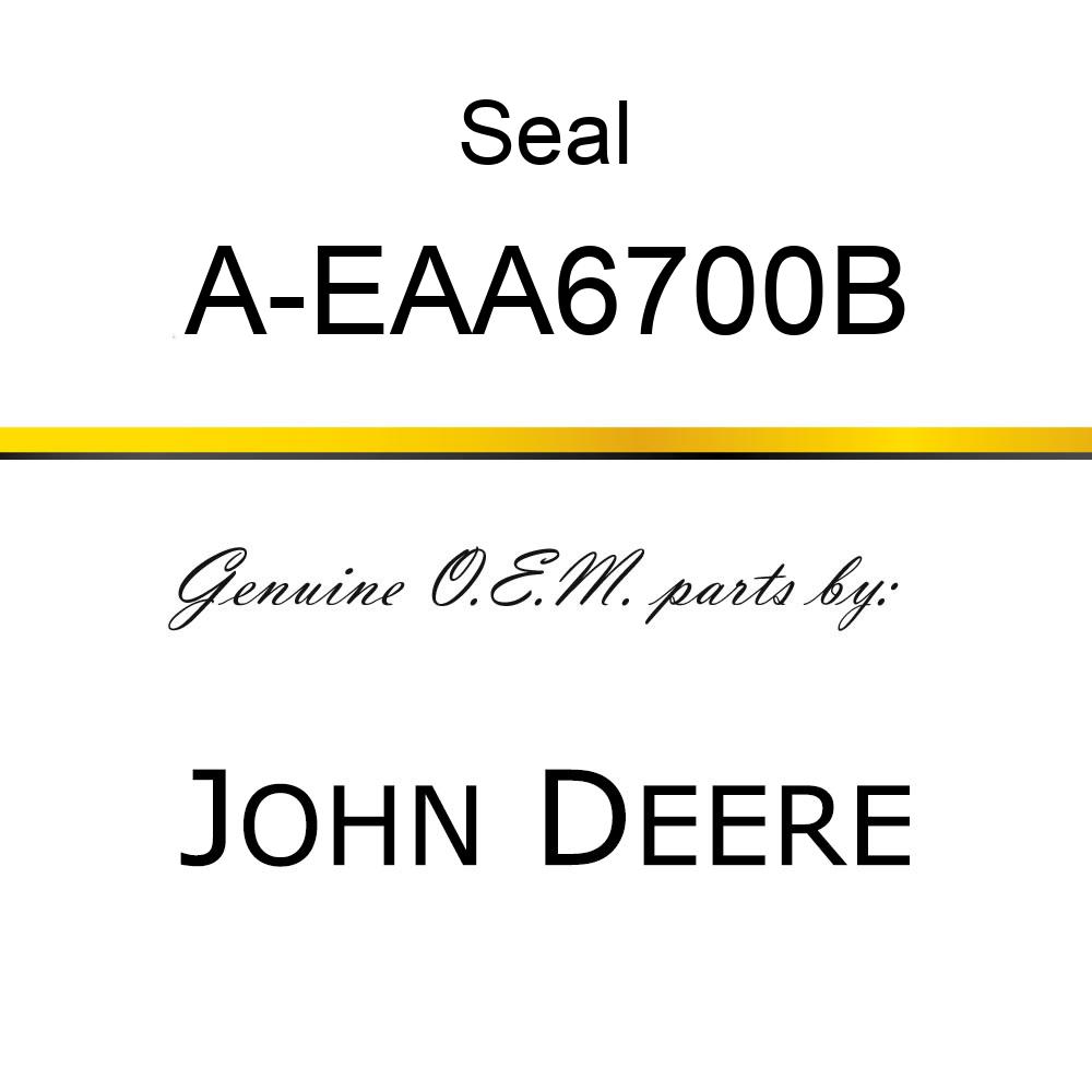 Seal - SEAL, CRANKSHAFT-FRONT A-EAA6700B