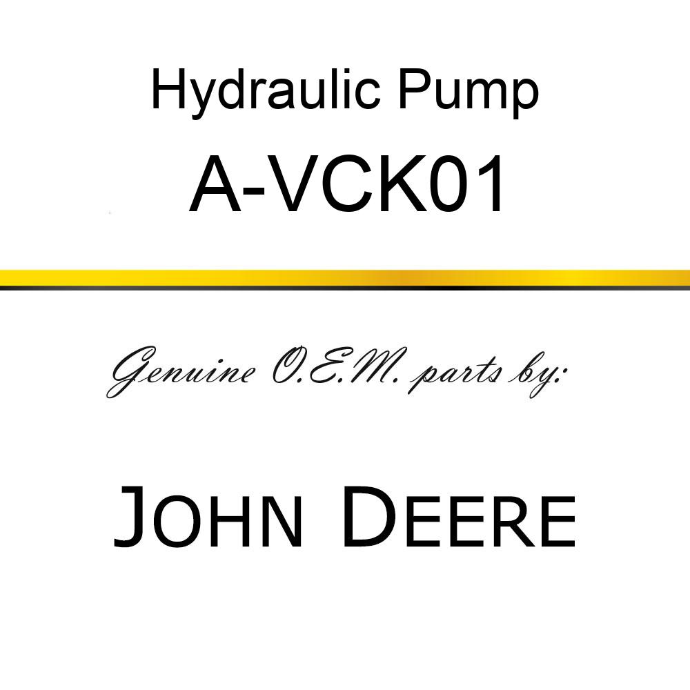 Hydraulic Pump - VALVE CHAMBER REPAIR KIT A-VCK01