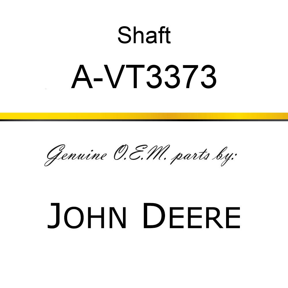 Shaft - SEAL, CRANKSHAFT-FRONT A-VT3373