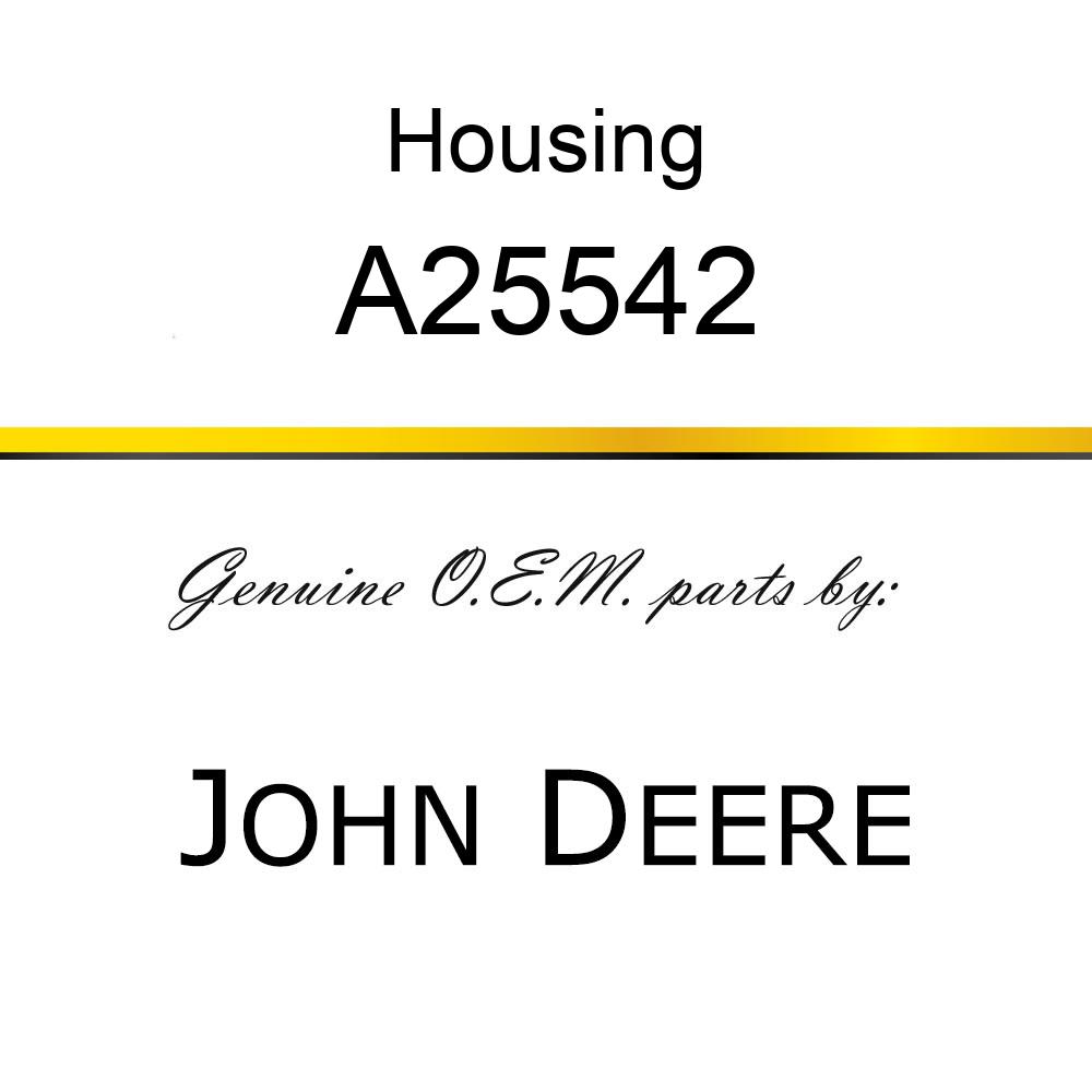 Housing - HOUSING, CARRIER BEARING A25542