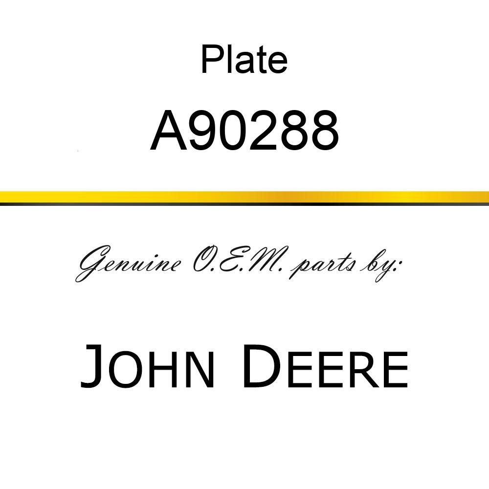 Plate - SUPPORT, SENSOR A90288