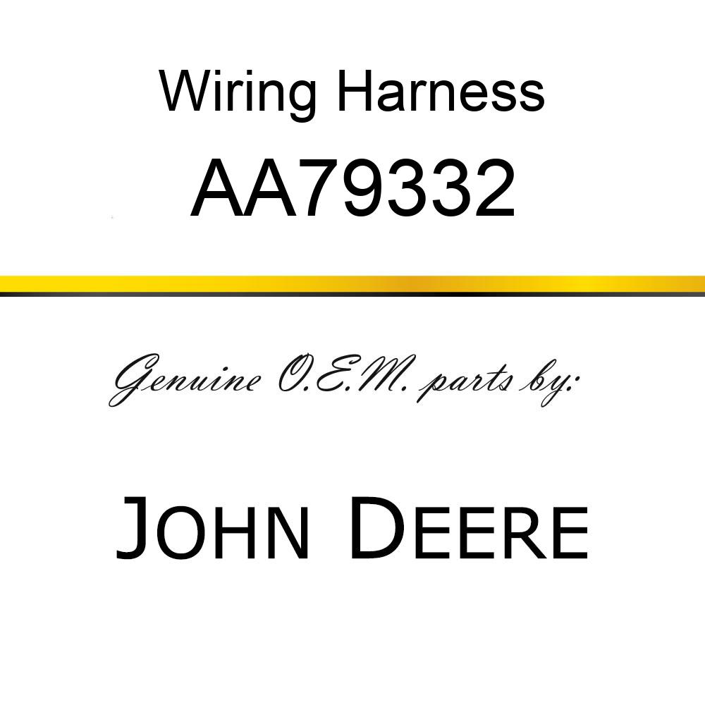 Wiring Harness - POWER RELAY AA79332