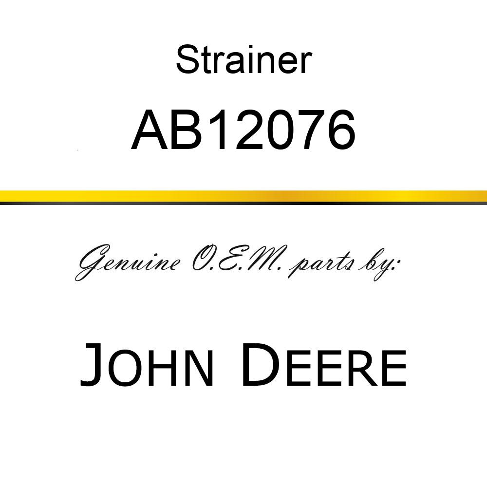 Strainer - 50 MESH NOZZLE STRAINER SCREEN AB12076