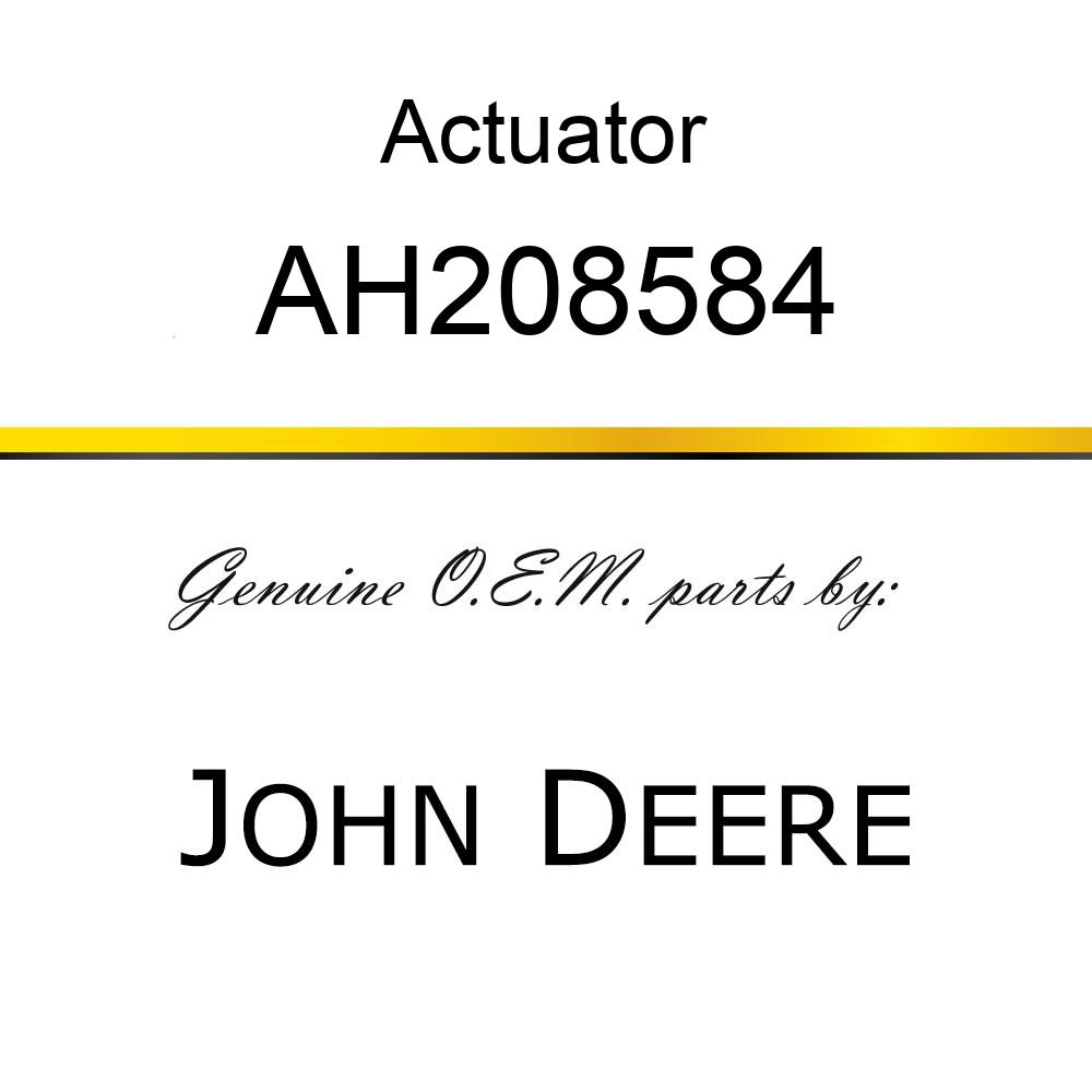 Actuator - ACTUATOR, SEALED AH208584