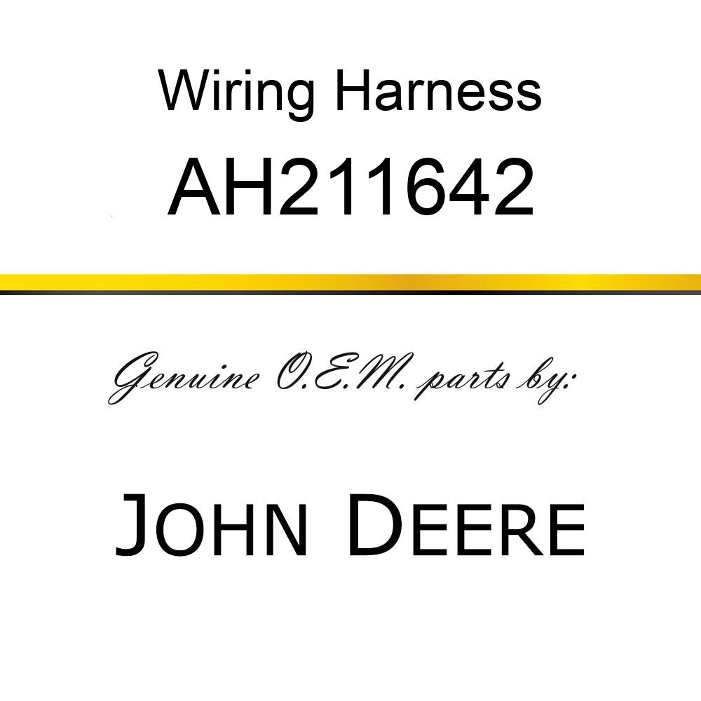 Wiring Harness - WIRING HARNESS,SEPARATOR SPD. EXT. AH211642
