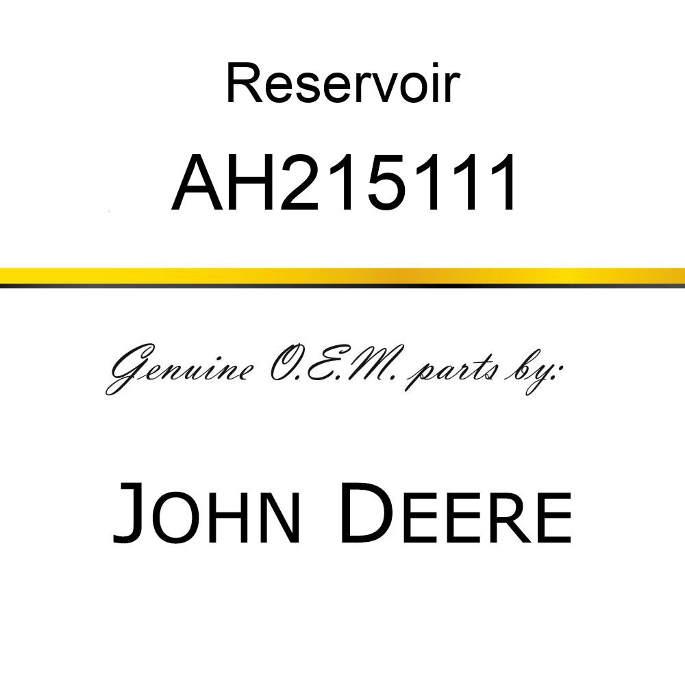 Reservoir - RESERVOIR ASSY, BRAKE FLUID, RD HEX AH215111