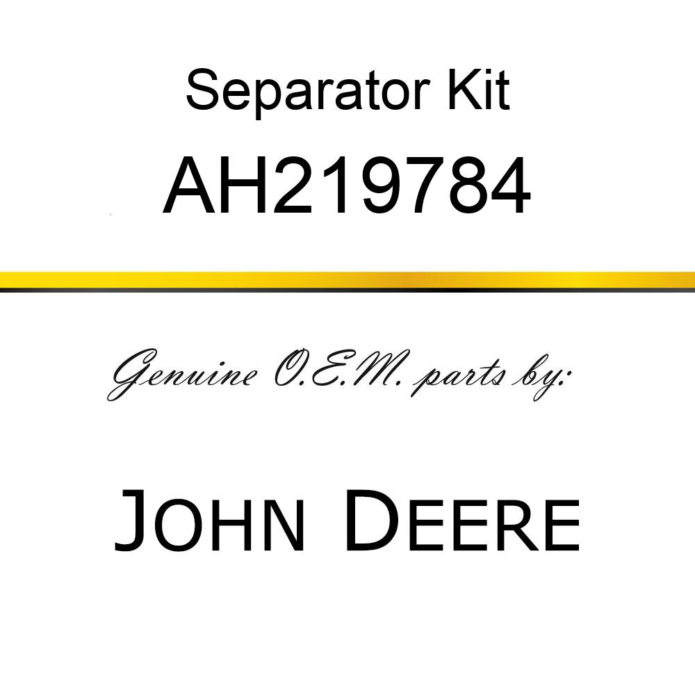 Separator Kit - SEPARATOR KIT, BOLTED SEPARATOR GRA AH219784