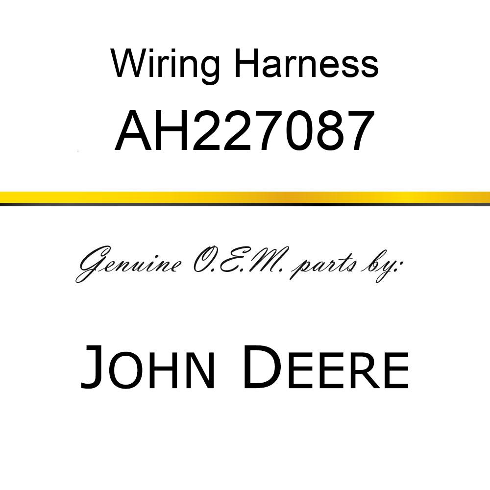 Wiring Harness - WIRING HARNESS, LIMIT SWITCHES AH227087