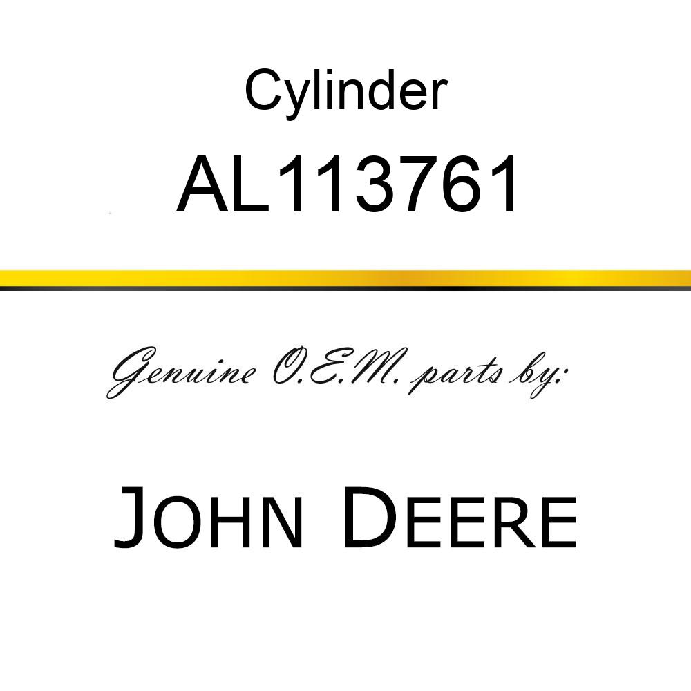 Cylinder - CARTRIDGE STEERING CYLINDER ASSY./A AL113761
