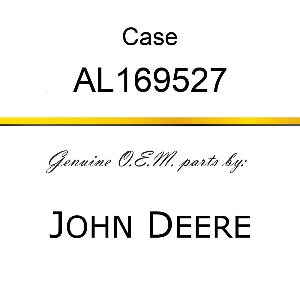 Case - DIFFERENTIAL CASE ASSY., FOR MANUAL AL169527