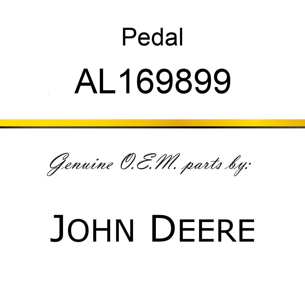 Pedal - PEDAL, CLUTCH, ASSY. AL169899