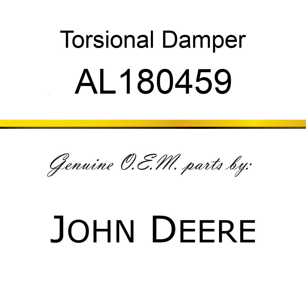 Torsional Damper - TORSIONAL DAMPER, TORSIONAL DAMPER AL180459