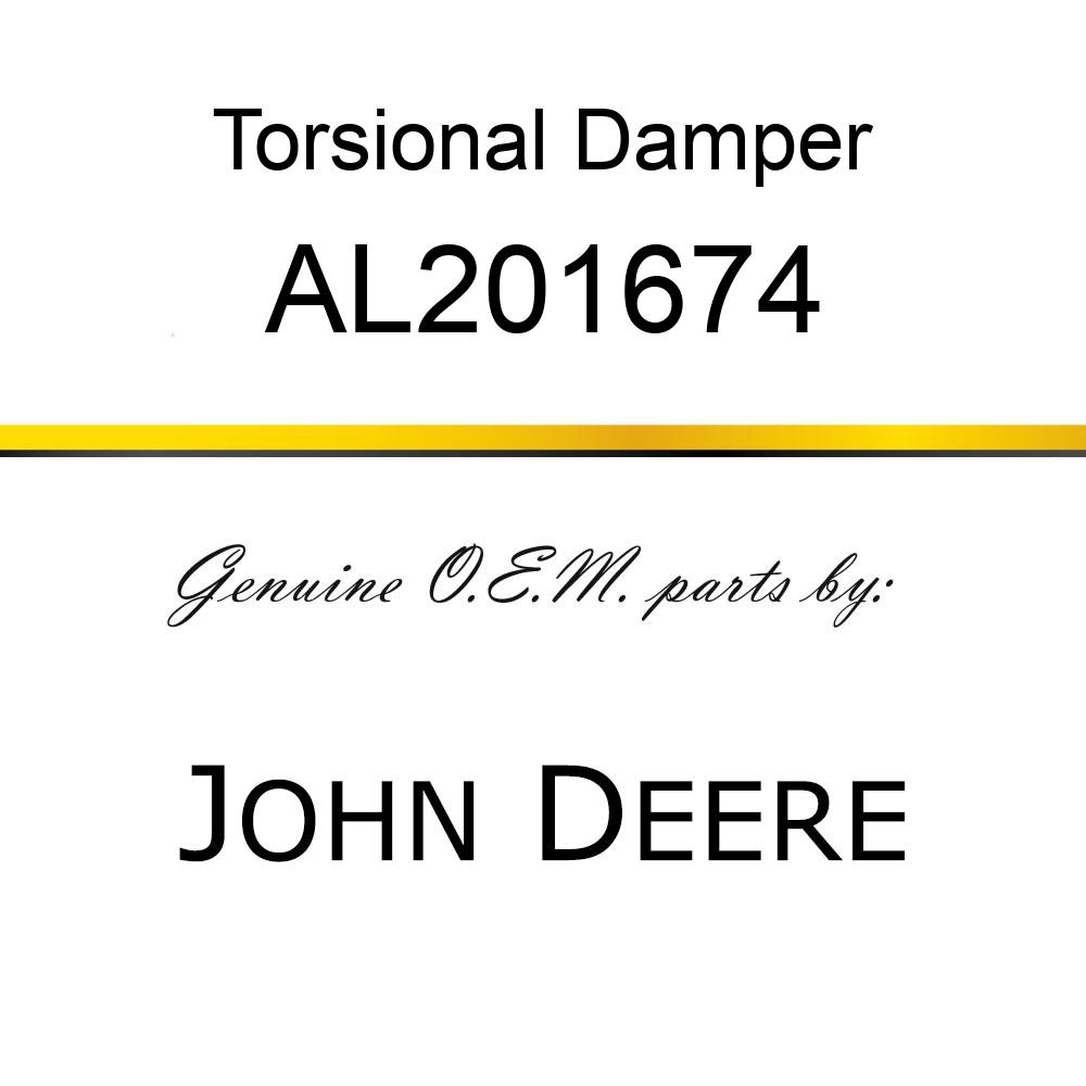 Torsional Damper - TORSIONAL DAMPER, TORSIONAL DAMPER AL201674