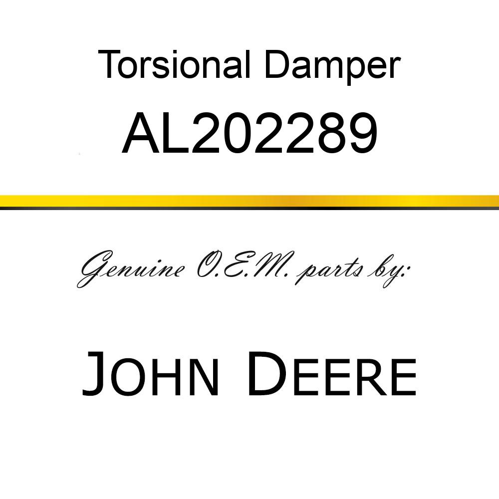 Torsional Damper - TORSIONAL DAMPER, WITH GLYCOLIC GRE AL202289
