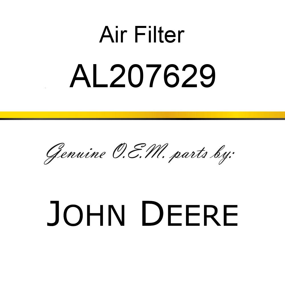 Air Filter - AIR FILTER, MAIN CARTRIDGE ASSY AIR AL207629