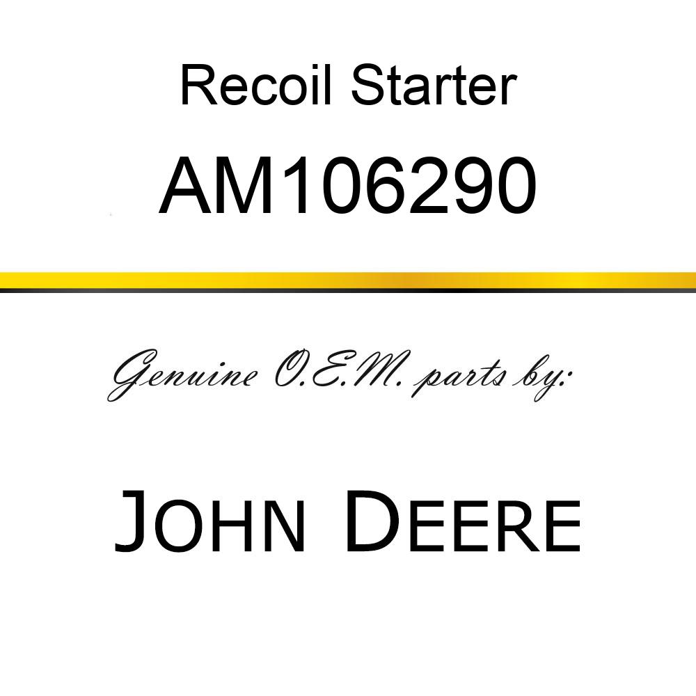 Recoil Starter - RECOIL STARTER ASSY AM106290