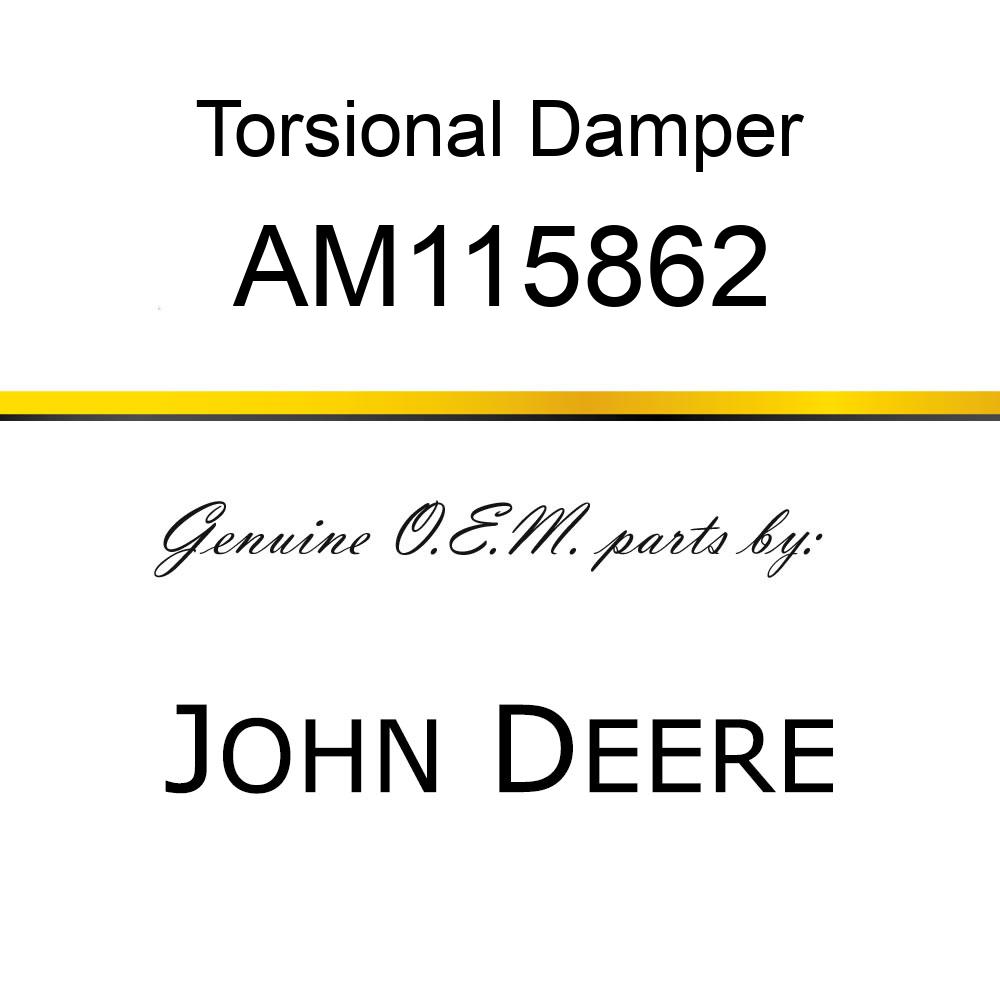 Torsional Damper - DAMPENER, HYDRO CONTROL AM115862