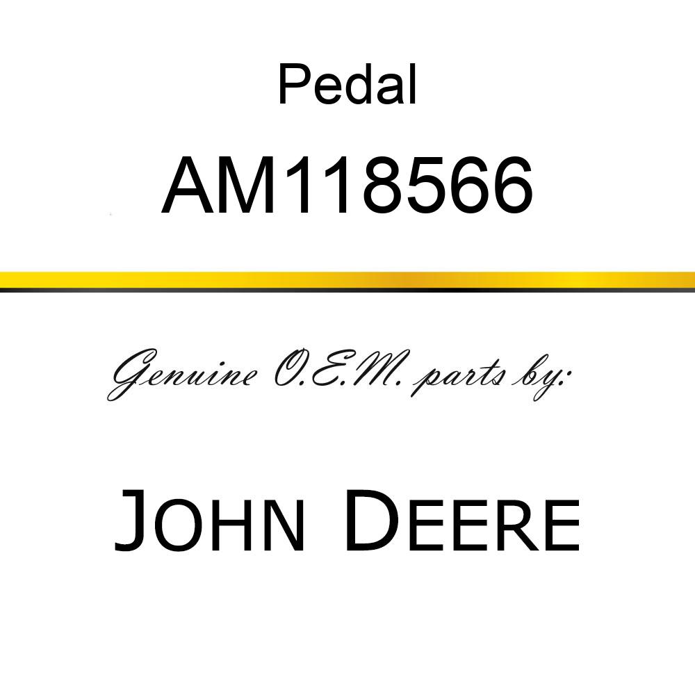 Pedal - PEDAL, REVERSE ASSY AM118566
