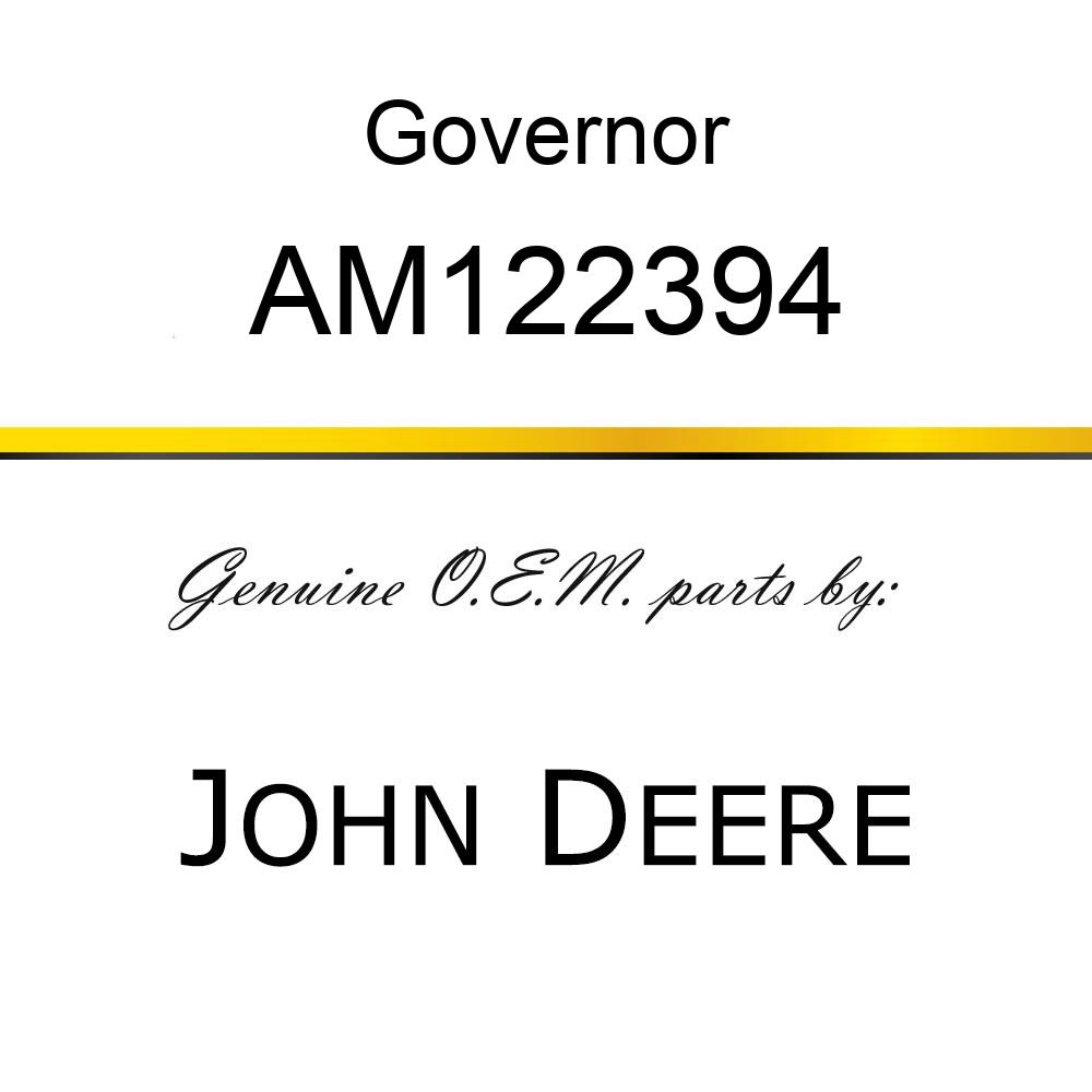Governor - GOVERNOR, ASSY AM122394