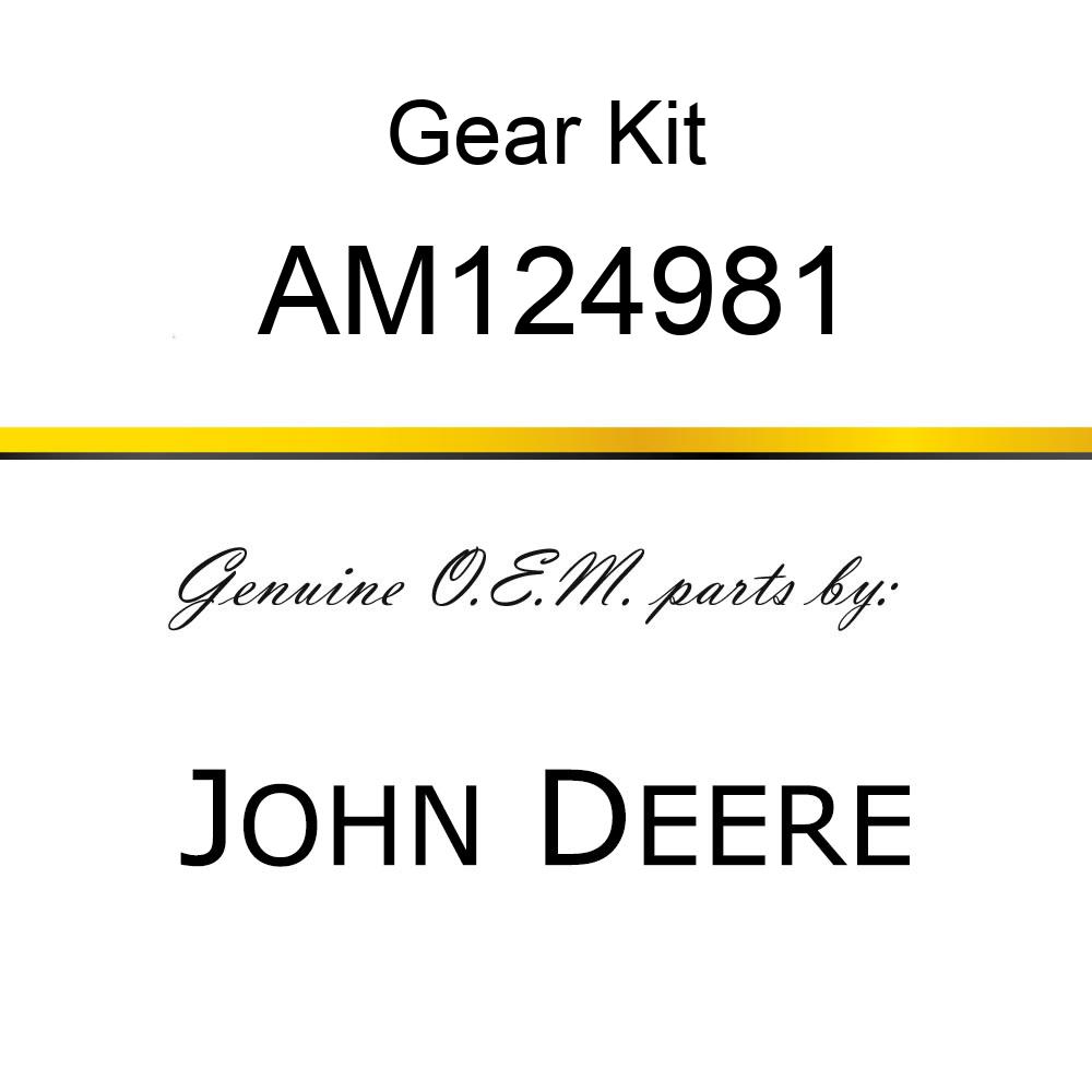 Gear Kit - KIT, GOVERNOR GEAR W/PIN AM124981