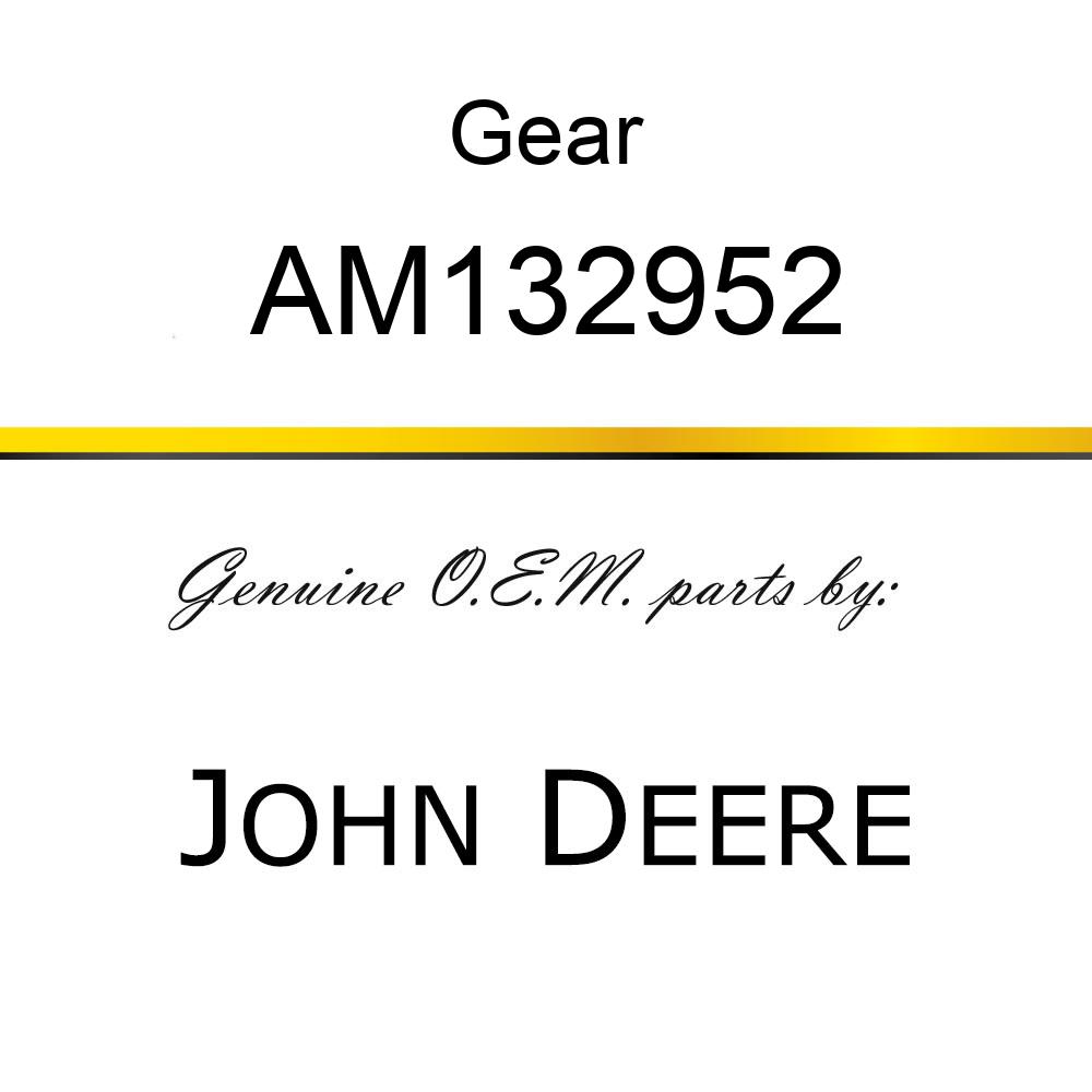 Gear - GEAR ASSEMBLY, GOVERNOR AM132952