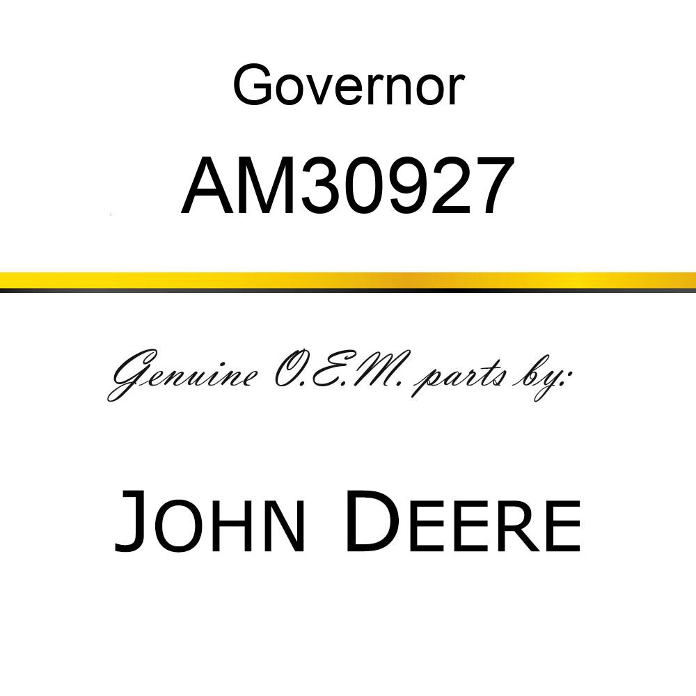 Governor - GOVERNOR GEAR ASSY-PUR AM30927