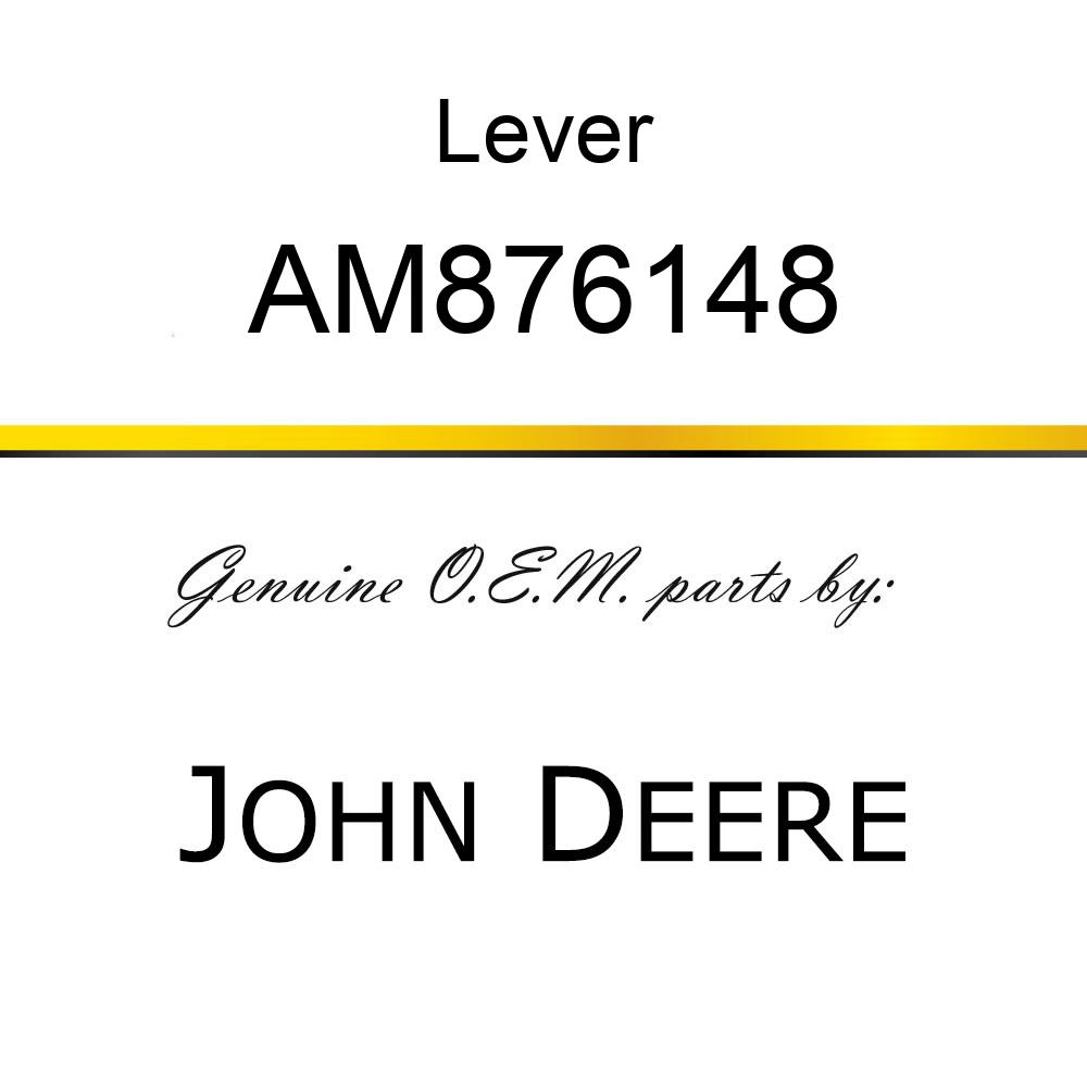 Lever - LEVER, GOVERNOR, ASSY AM876148