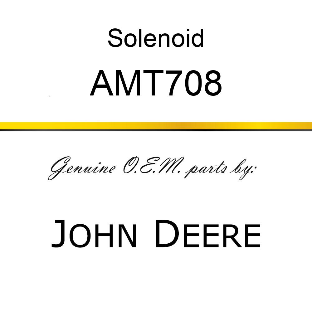 Solenoid - SOLENOID, CARTRIDGE AMT708