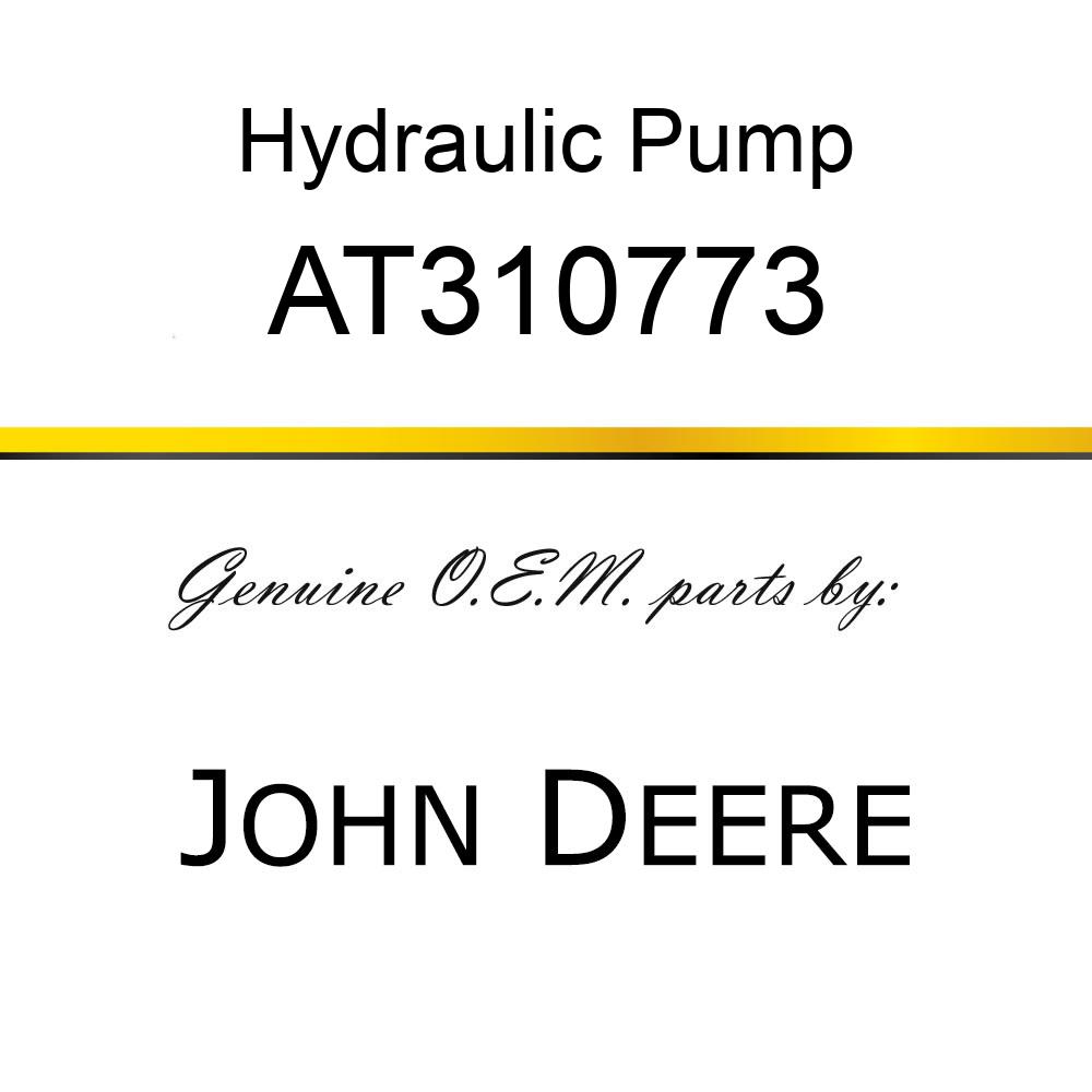 Hydraulic Pump - PUMP, GEROTOR SUBASSY AT310773