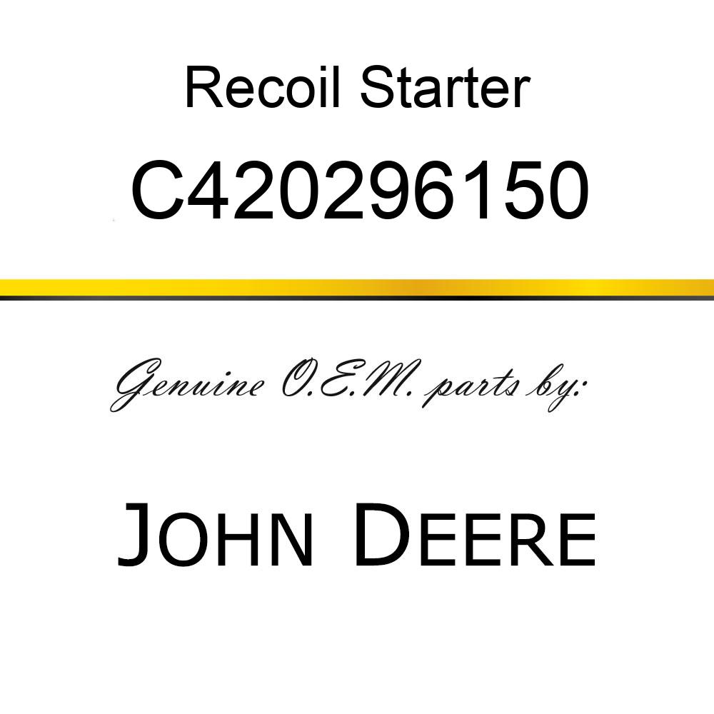 Recoil Starter - STARTER, REWIND C420296150