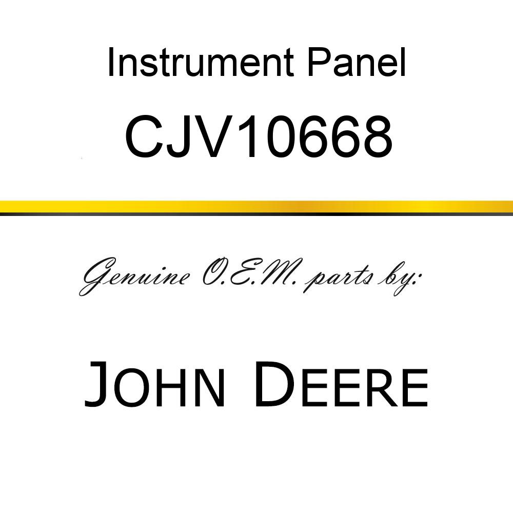 Instrument Panel - INSTRUMENT PANEL, SWITCHES, ASSY CJV10668